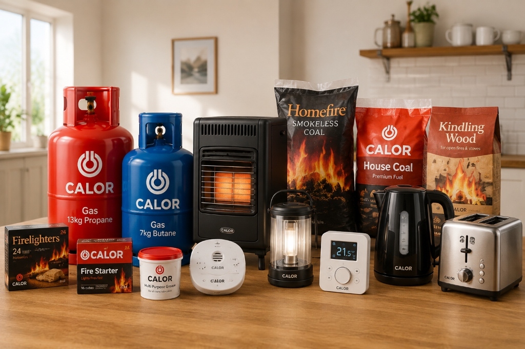 Calor gas cylinders and fuel products