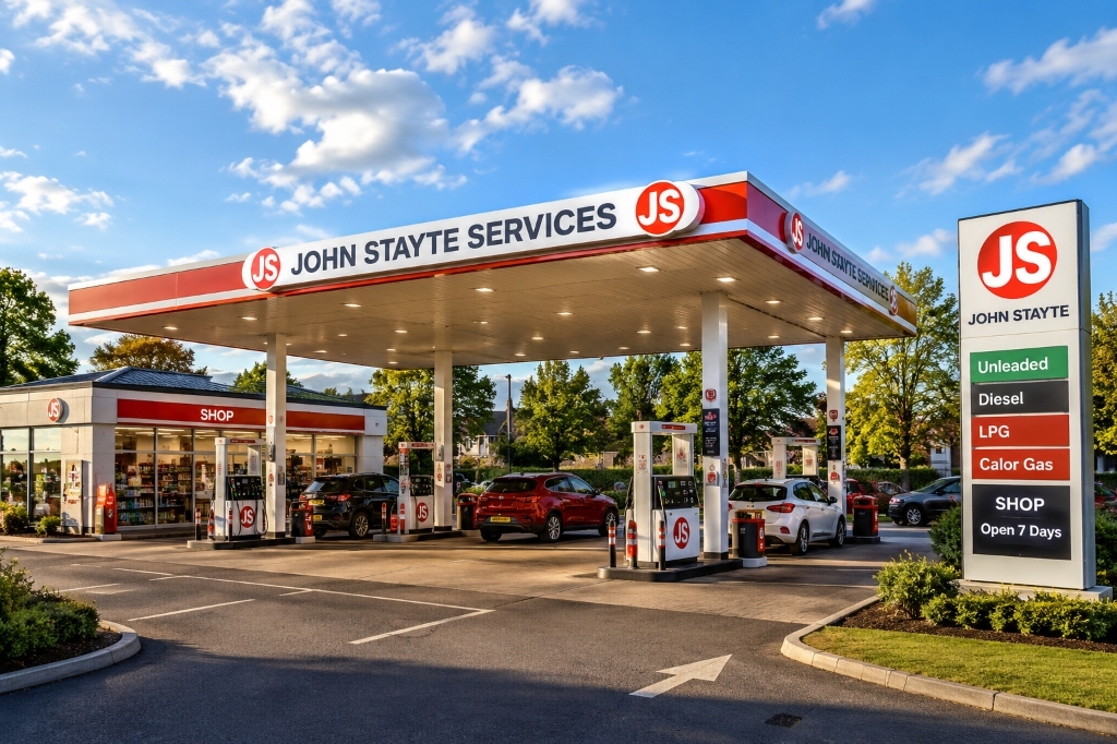 John Stayte filling stations