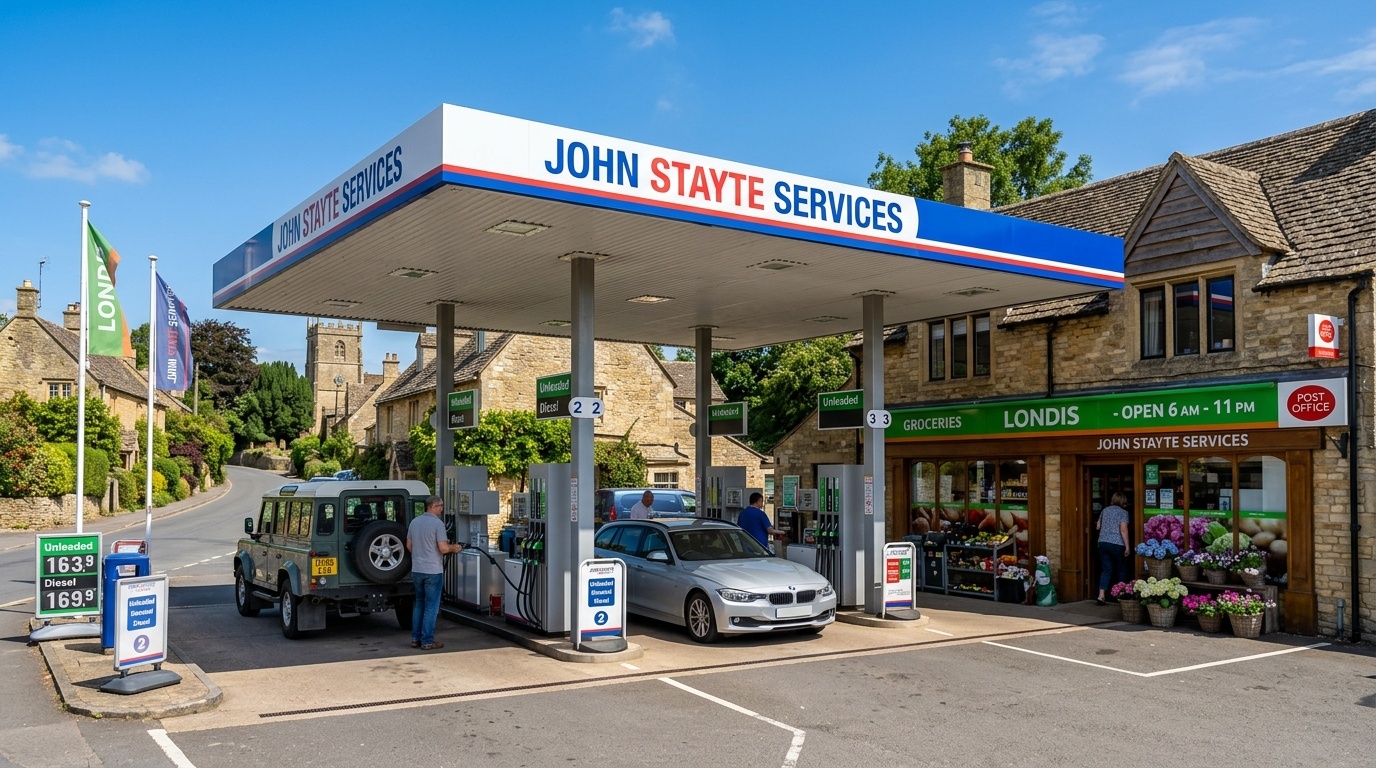 Filling Stations & Shops